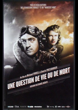 affiche du film UNE QUESTION DE VIE OU DE MORT