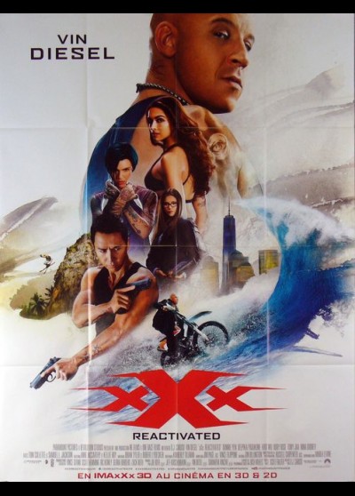 XXX THE RETURN OF XANDER CAGE movie poster