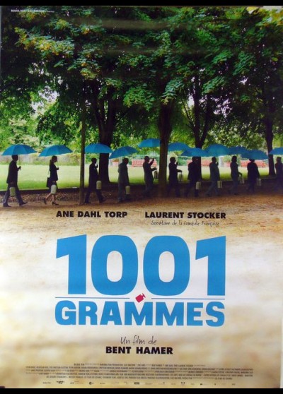 affiche du film MILLE UN GRAMMES