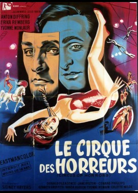 CIRCUS OF HORRORS movie poster