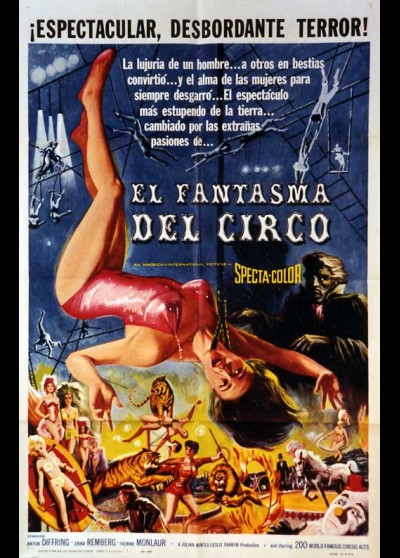 CIRCUS OF HORRORS movie poster