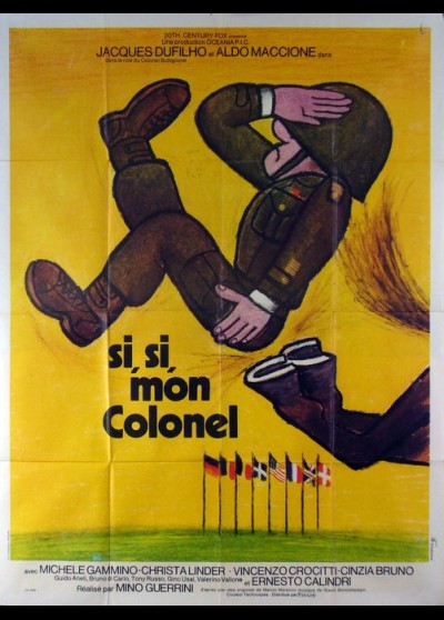 affiche du film SI SI MON COLONEL