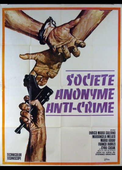 affiche du film SOCIETE ANONYME ANTI CRIME