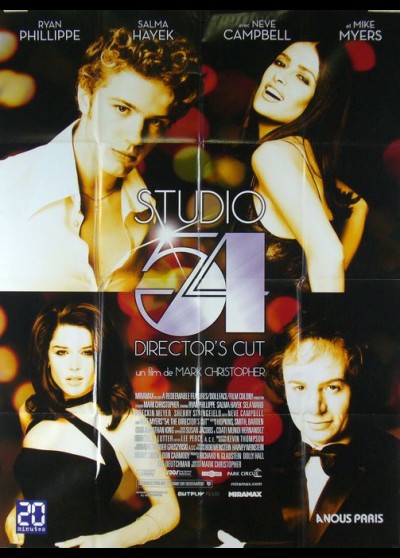 affiche du film STUDIO 54