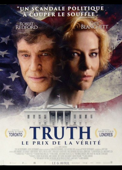 affiche du film TRUTH LE PRIX DE LA VERITE