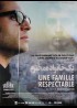 affiche du film UNE FAMILLE RESPECTABLE