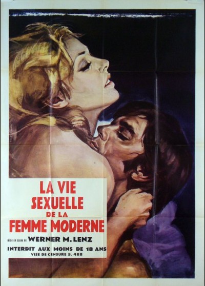 affiche du film VIE SEXUELLE DE LA FEMME MODERNE (LA)