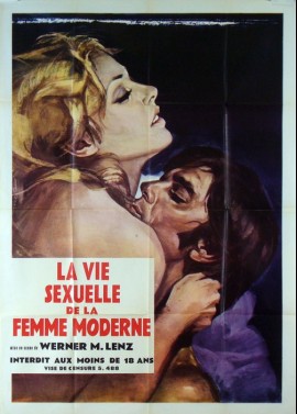 affiche du film VIE SEXUELLE DE LA FEMME MODERNE (LA)