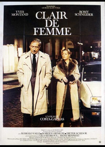 CLAIR DE FEMME movie poster