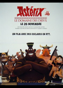 affiche du film ASTERIX LE DOMAINE DES DIEUX