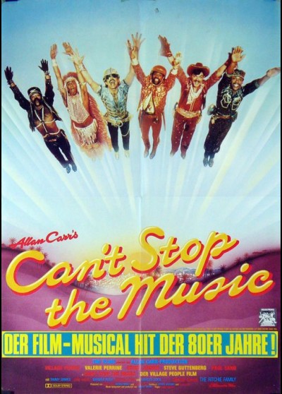 CAN'T STOP THE MUSIC movie poster