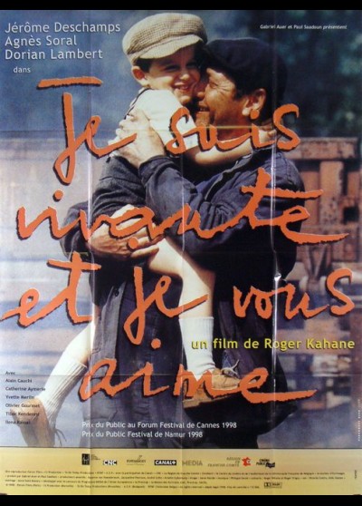 affiche du film JE SUIS VIVANTE ET JE VOUS AIME