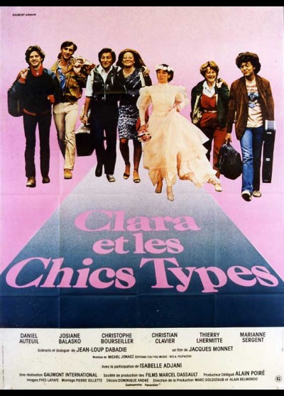 CLARA ET LES CHICS TYPES movie poster