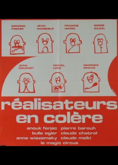 affiche du film SEPT REALISATEURS EN COLERE