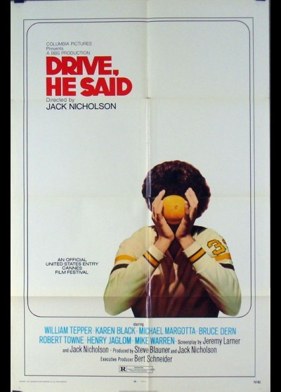 DRIVE HE SAID movie poster