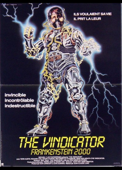 VENDICATOR (THE) movie poster