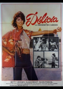 affiche du film DELICIA OU LA CROISIERE DES CARESSES