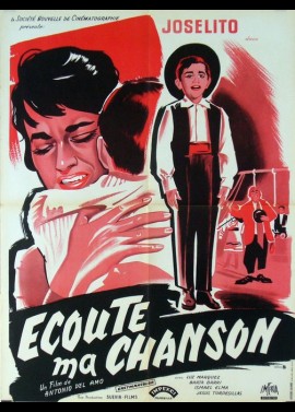 affiche du film ECOUTE MA CHANSON