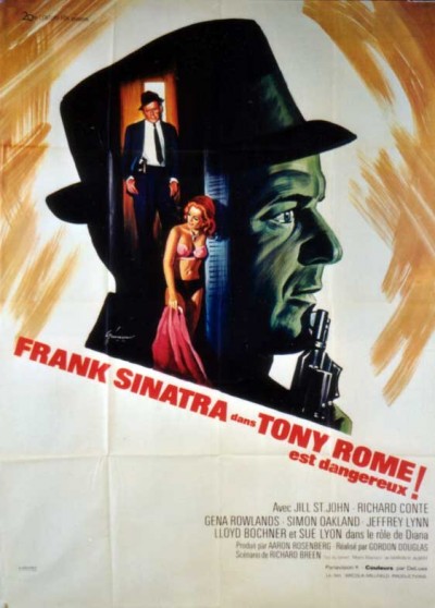affiche du film TONY ROME EST DANGEREUX