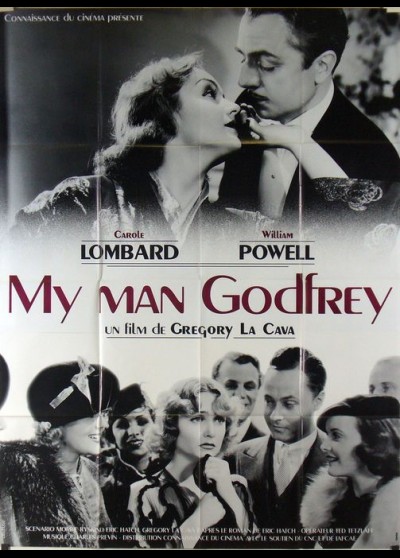 MY MAN GODFREY movie poster