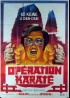 affiche du film OPERATION KARATE