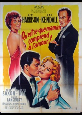 affiche du film QU'EST CE QUE MAMAN COMPREND A L'AMOUR