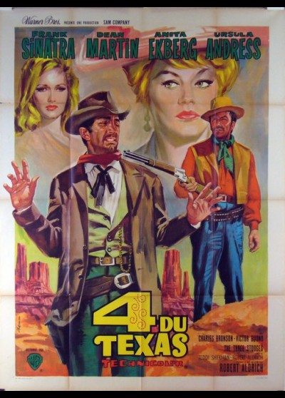 affiche du film QUATRE DU TEXAS