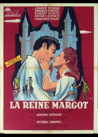 REINE MARGOT (LA) movie poster