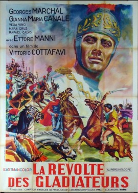 affiche du film REVOLTE DES GLADIATEURS (LA)