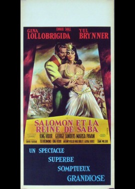 affiche du film SALOMON ET LA REINE DE SABA