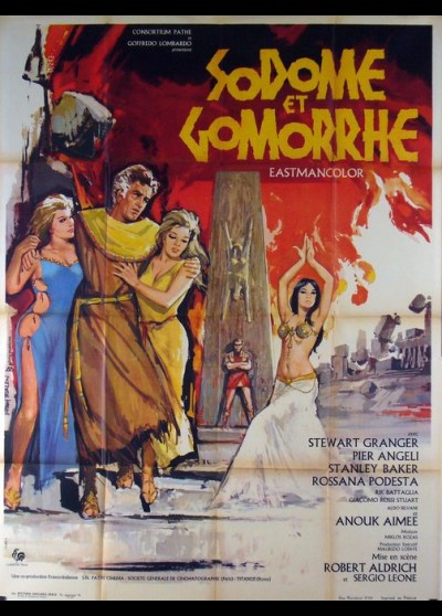 SODOME AND GOMORRAH movie poster