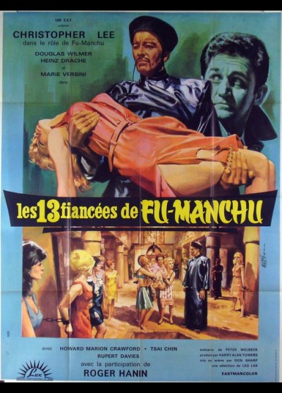 affiche du film TREIZE FIANCEES DE FU MANCHU (LES)