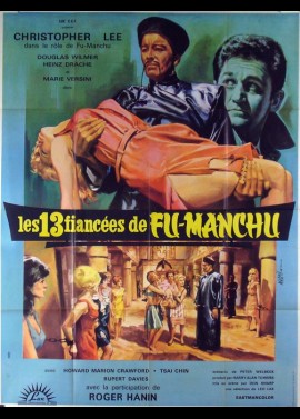 affiche du film TREIZE FIANCEES DE FU MANCHU (LES)