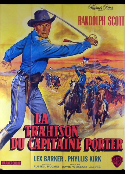 affiche du film TRAHISON DU CAPITAINE PORTER (LA)