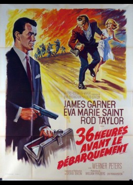 affiche du film TRENTE SIX HEURES AVANT LE DEBARQUEMENT