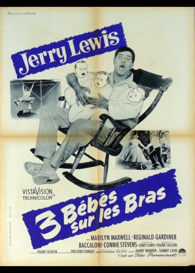 affiche du film TROIS BEBES SUR LES BRAS