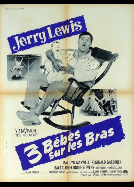 affiche du film TROIS BEBES SUR LES BRAS