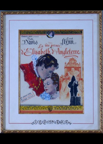 affiche du film VIE PRIVEE D'ELISABETH D'ANGLETERRE (LA)