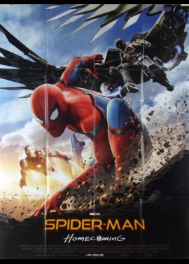 affiche du film SPIDERMAN HOMECOMING