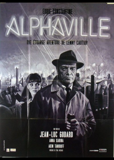 affiche du film ALPHAVILLE