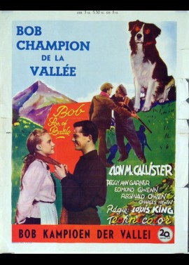 THUNDER IN THE VALLEY movie poster