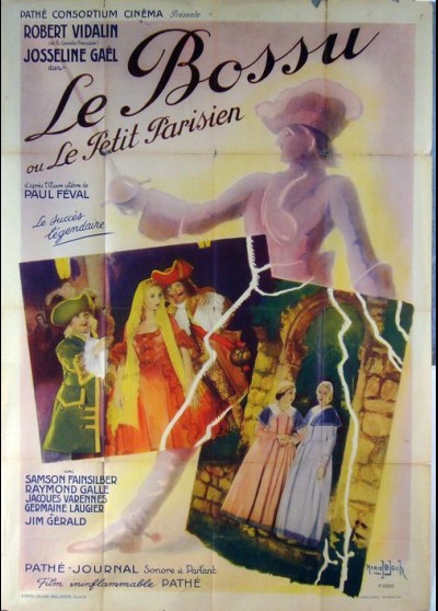 affiche du film BOSSU OU LE PETIT PARISIEN (LE)