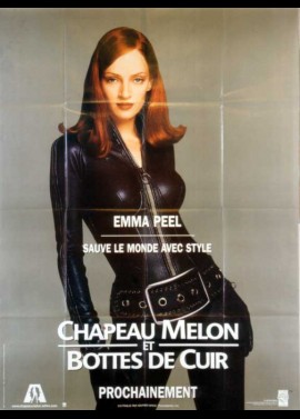 affiche du film CHAPEAU MELON ET BOTTES DE CUIR