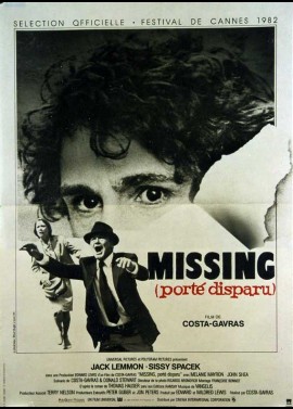 affiche du film MISSING PORTE DISPARU