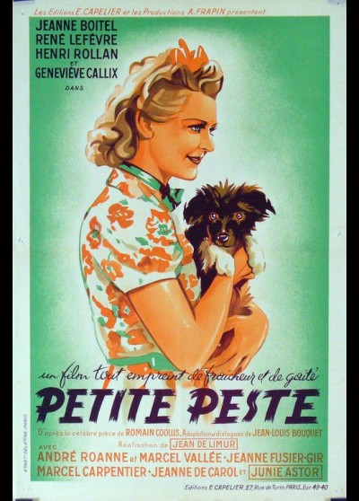affiche du film PETITE PESTE