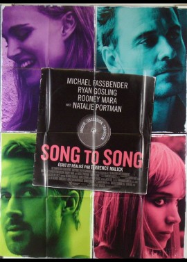 affiche du film SONG TO SONG
