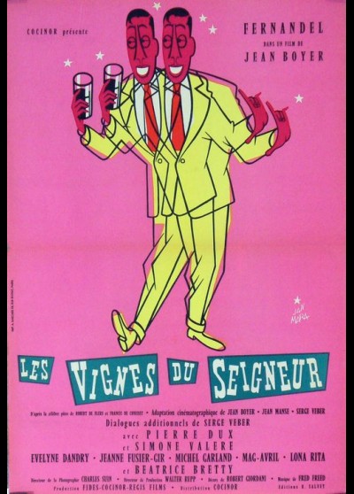 affiche du film VIGNES DU SEIGNEUR (LES)