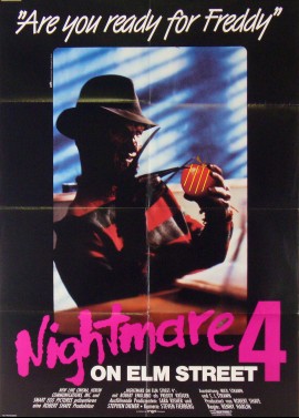 A NIGHTMARE ON ELM STREET 4 THE DREAM MASTER movie poster