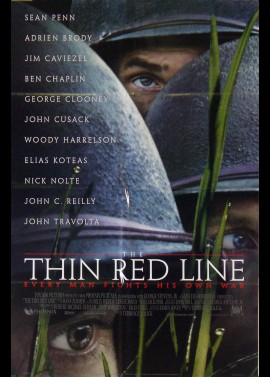 THIN RED LINE (THE) movie poster