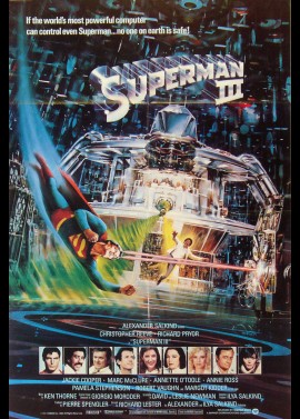 SUPERMAN 3 movie poster